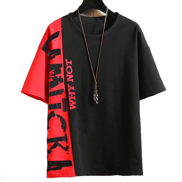 Playera Casual para Hombre con Combinación de Colores