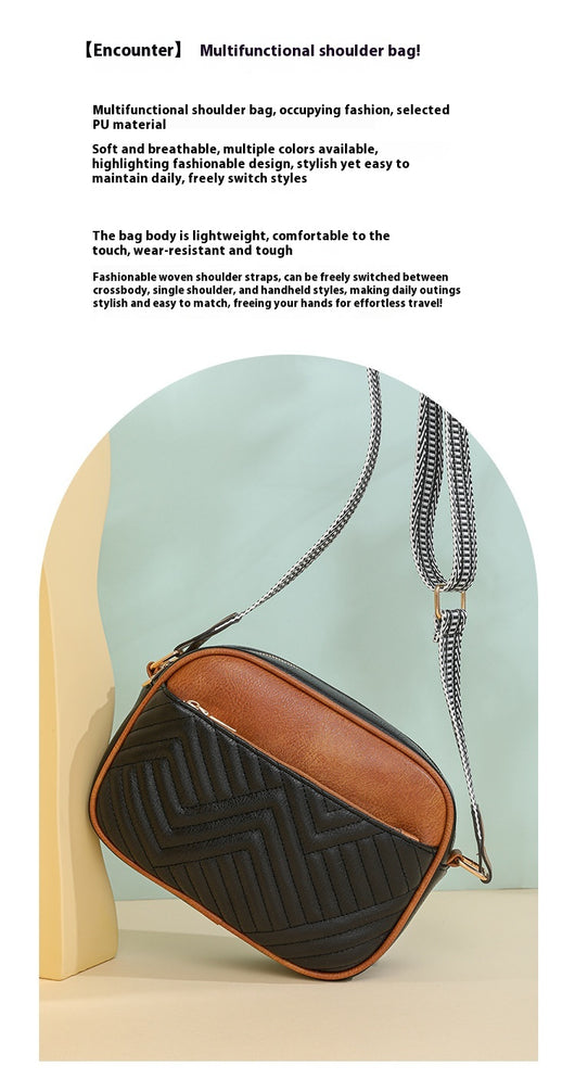 Bolsa Mensajera Cuadrada Estilo Europeo para Mujer - Image 29