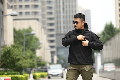 Chaqueta Táctica Camuflaje con Forro Polar para Deportes al Aire Libre - Image 23