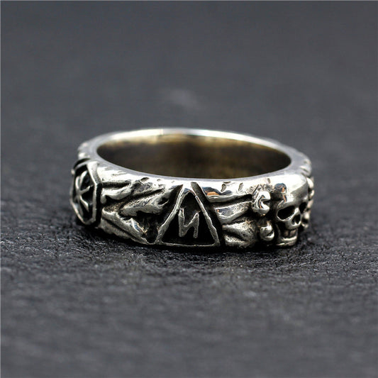Anillo de Calavera en Plata Esterlina para Hombre - Image 2