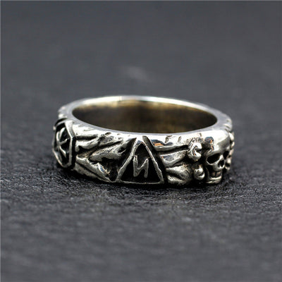 Anillo de Calavera en Plata Esterlina para Hombre - Image 2