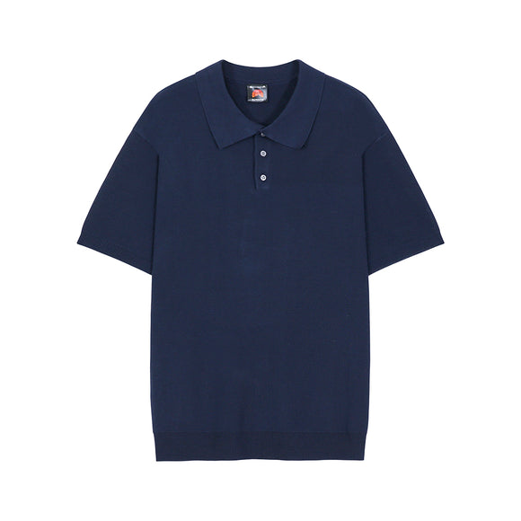 Camisa Slim Fit Coreana de Manga Corta con Cuello Solapa para Hombre