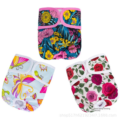 Pantalón Sanitario Lavable para Perras - Pañal Reutilizable - Image 17