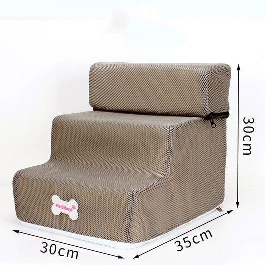 Escaleras para Mascotas - Rampa de Espuma Suave para Cama - Image 14