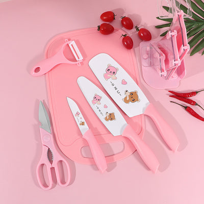 Juego Profesional de Cuchillo de Cocina y Tabla para Picar Frutas - Image 12