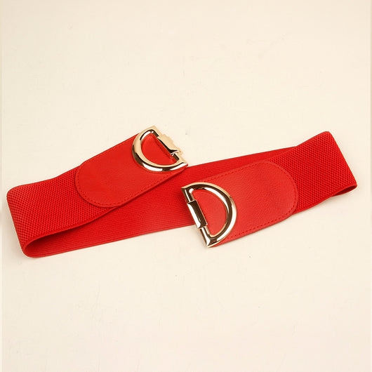 Cinturón Ancho Elástico con Hebillas para Mujer - Image 20