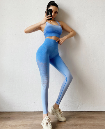 Leggings Deportivos Degradado sin Costuras para Mujer - Image 8