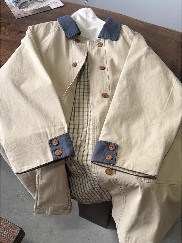 Gabardina Clásica Midi para Mujer - Versátil y Elegante - Image 6