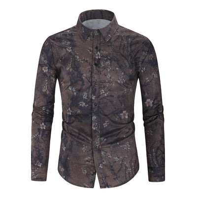 Camisa Estampada Floral Manga Larga - Image 12
