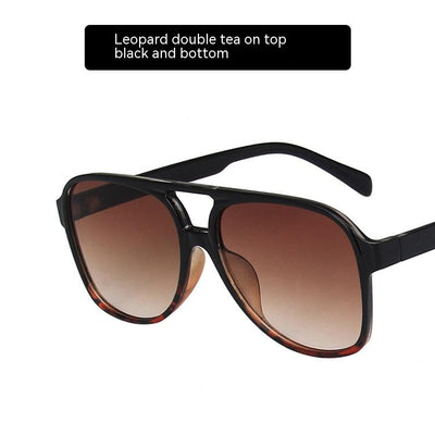 Gafas de Sol Retro Oversized con Doble Puente para Mujer - Image 26
