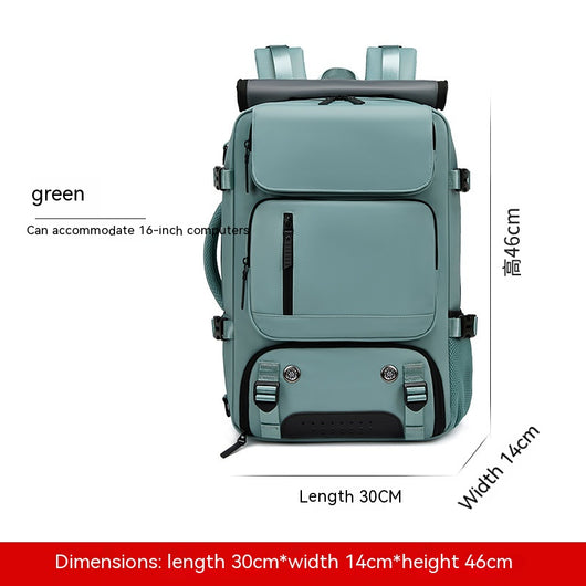 Mochila de Viaje de Gran Capacidad para Hombre con Compartimento para Laptop Impermeable - Image 15