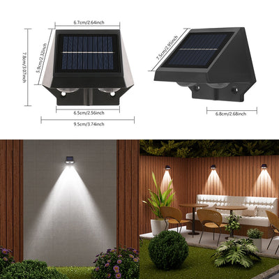 Lámpara Solar LED para Pared Exterior - Iluminación Inteligente para Jardín - Image 6