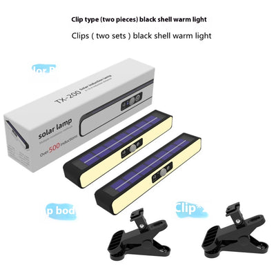 Lámpara Solar de Inducción con Clip para Exteriores - Image 10