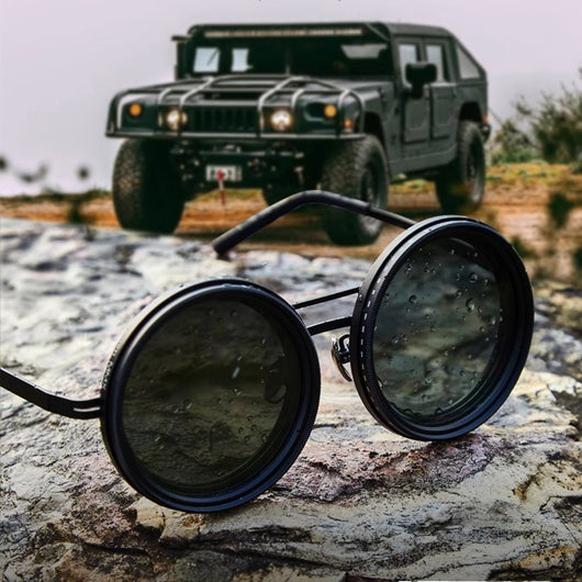 Gafas de Protección UV con Reducción de Luz Ajustable en 9 Niveles