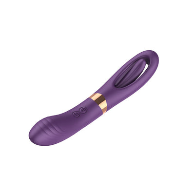 Masajeador Íntimo Vibrador con Función de Lengüeta y Tapping - Image 10