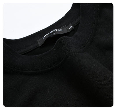 Playera Holgada de Algodón con Estampado de Calavera para Hombre - Image 5