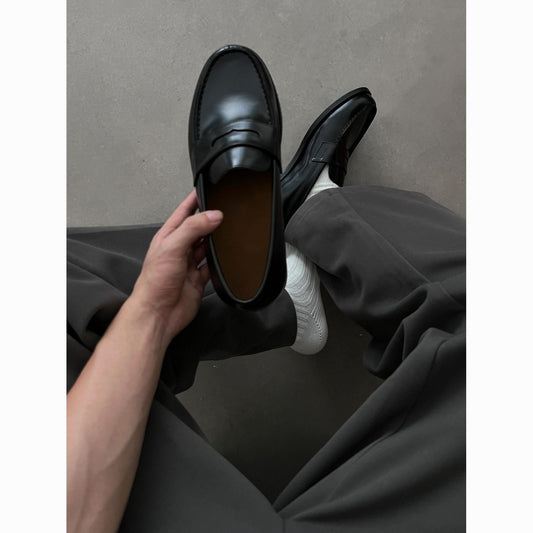 Zapatos de Cuero Ejecutivos Estilo Británico para Hombre - Image 2