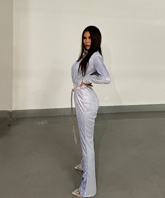 Pantalones con Cinturón de Cadena para Mujer - Image 21