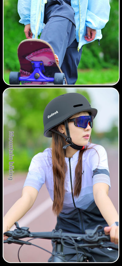 Casco Retro Urbano para Ciclismo, Skateboard y Deportes al Aire Libre - Image 12