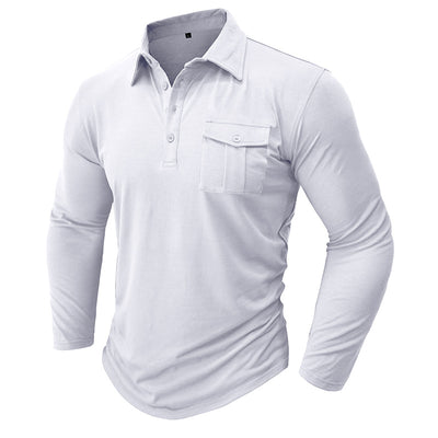 Camisa Clásica de Manga Larga Estilo Europeo para Hombre - Image 20