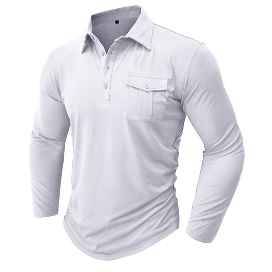 Camisa Clásica de Manga Larga Estilo Europeo para Hombre - Image 20