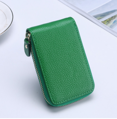 Billetera Monedero de Cuero Nylon Versión Coreana - Image 2