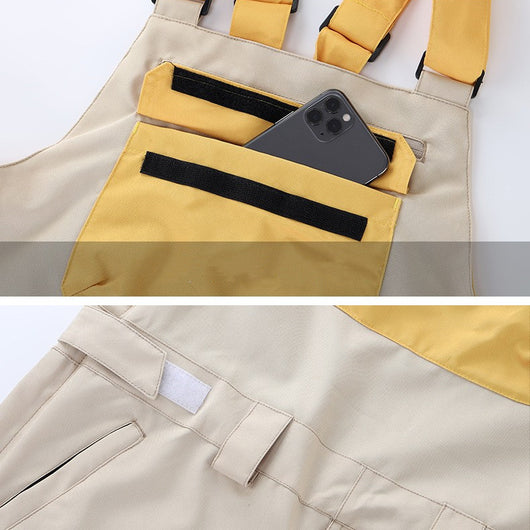 Pantalones de Esquí Impermeables Bicolor para Hombre y Mujer - Image 12