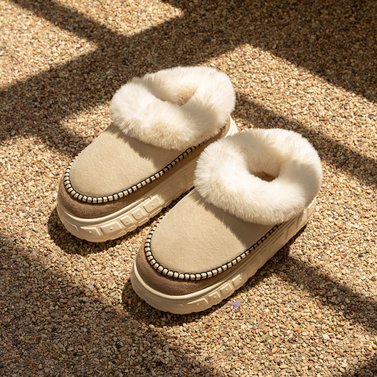 Zapatos de Plataforma para Mujer con Tacón Cubierto y Algodón - Image 12
