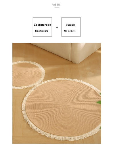 Cama Nido para Gatos con Colchoneta Resistente y Cuerda de Algodón - Image 6