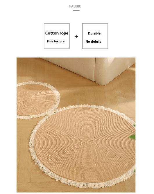 Cama Nido para Gatos con Colchoneta Resistente y Cuerda de Algodón - Image 6