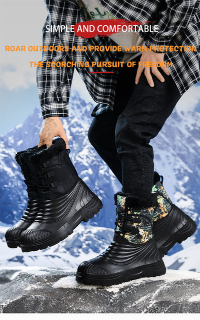 Botas de Nieve para Hombre Talla Grande con Forro Polar - Calidez Extrema - Image 7