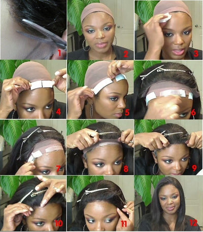 Peluca Integral Negra Rizada Larga para Mujer - Image 9