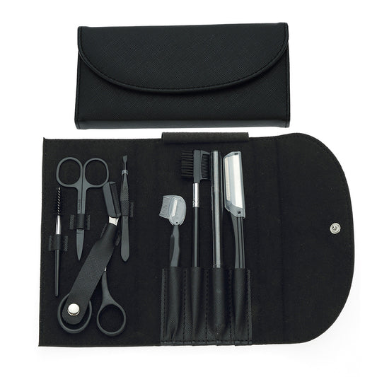 Set de 8 Herramientas de Belleza: Raspador y Pinza para Cejas - Image 2