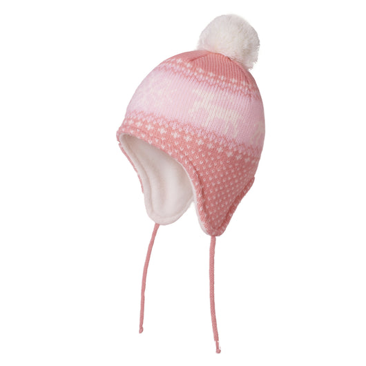 Gorro Infantil Jacquard Venado con Forro de Terciopelo - Gorro de Lana Tejida Cálida - Image 6
