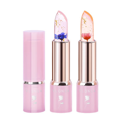 Labial Gel Cambia Color con Flores - Hidratación Duradera sin Transferencia - Image 5