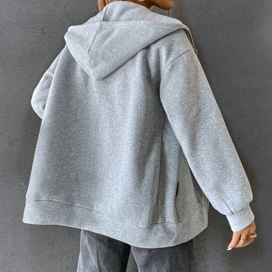 Cardigan de Lana con Bolsillos de Forro Polar y Cierre de Mariposa - Image 19