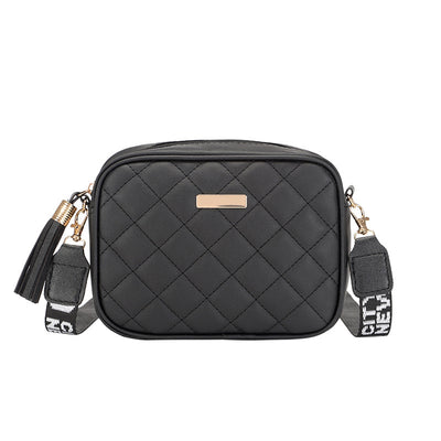 Bolsa Cámara Cuadrada Pequeña con Bordado de Diamantes - Image 15