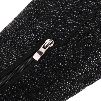 Botas Puntiagudas con Tacón Grueso y Detalles de Strass para Mujer - Image 9