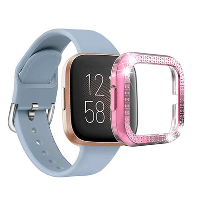Funda Protectora de Diamante para Fitbit Versa 2 - Carcasa PC Resistente - Image 10