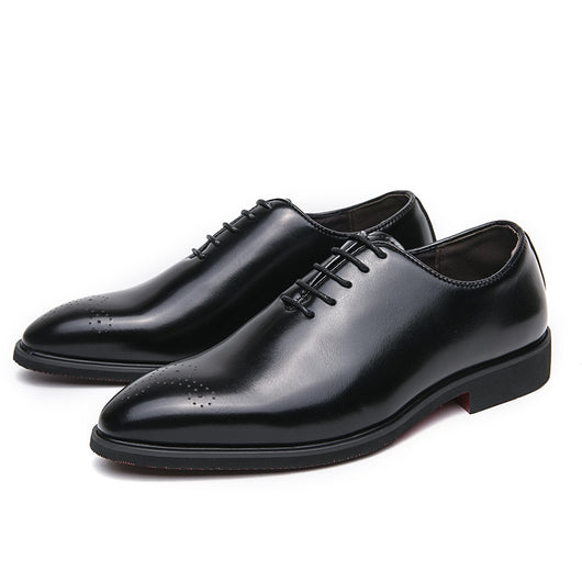 Zapatos de Cuero Elegantes con Cordones - Estilo Formal y Casual - Image 5