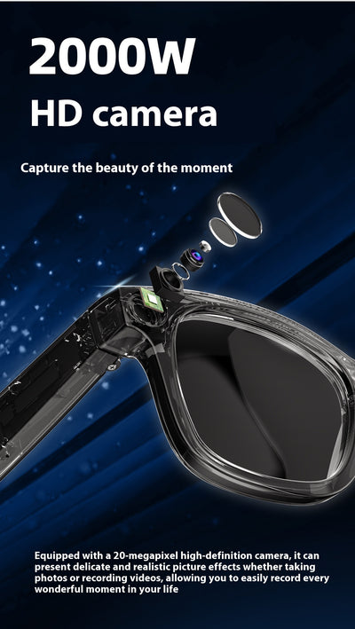Gafas Inteligentes con Cámara HD Anti-vibración para Grabación Profesional - Image 17