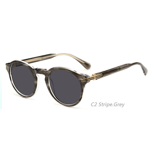 Gafas de Sol Retro Japonesas para Hombre - Montura Redonda con Protección UV - Image 7