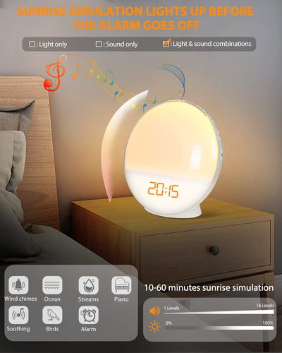 Despertador Inteligente con Luz Simulada y Control por App - Image 20