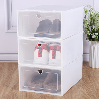 Cajas Organizadoras Transparentes Apilables para Zapatos - Image 14