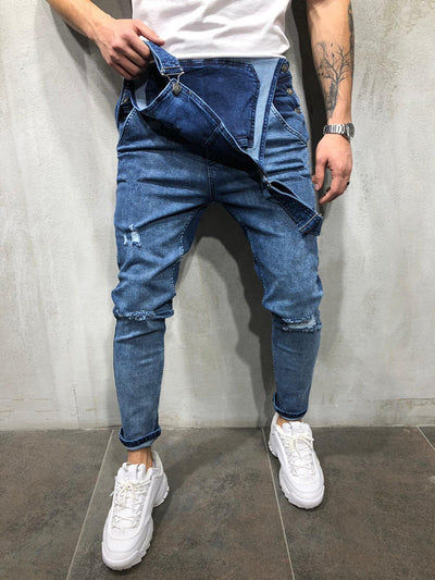 Jeans Rotos de Comercio Exterior para Hombre - Diseño Desgarrado Premium - Image 5