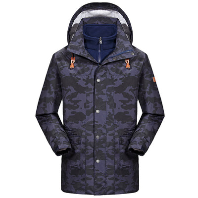Chaqueta Versátil 3 en 1 de Largo Medio para Hombre y Mujer - Image 3