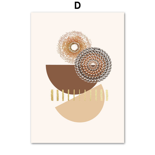 Cuadro Abstracto Geométrico Boho con Líneas - Arte Moderno para el Hogar - Image 13