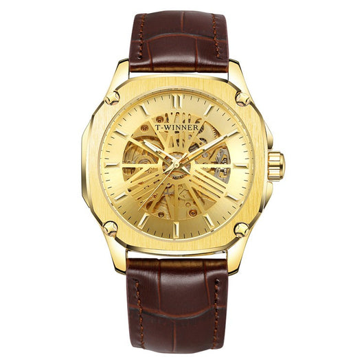 Reloj Mecánico Automático Resistente al Agua con Diseño Esqueletado - Image 7