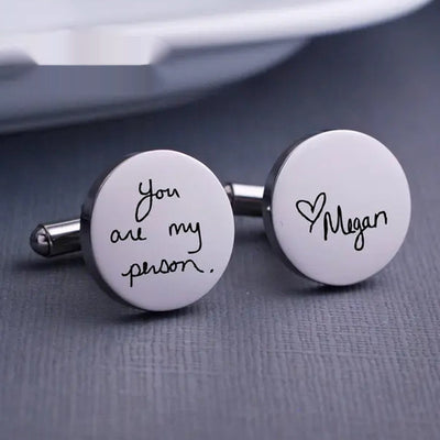Gemelos Personalizados de Lujo para Hombre con Grabado de Nombre - Image 7