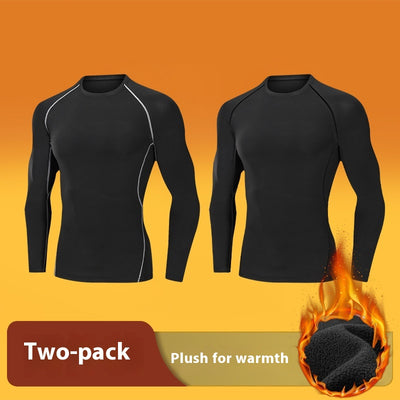 Mallas Térmicas Deportivas Hombre con Forro Polar - Ropa Interior Base Elástica - Image 16